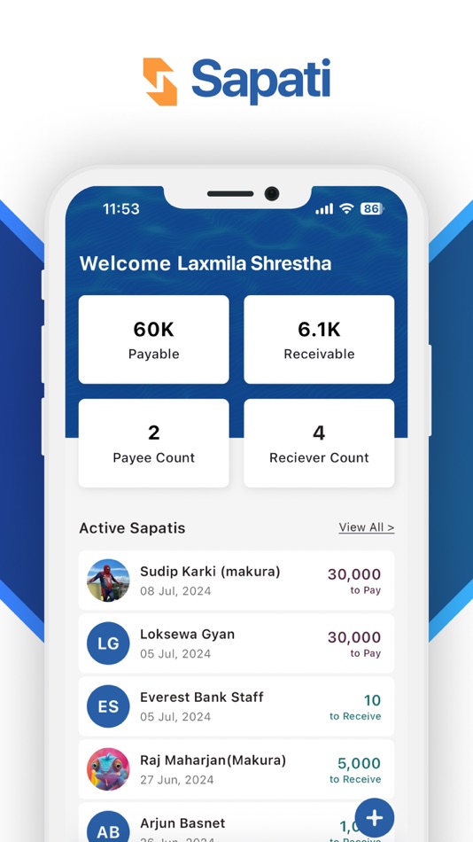 #1. Sapati App (iOS) 由: MAKURA CREATIONS PRIVATE LIMITED