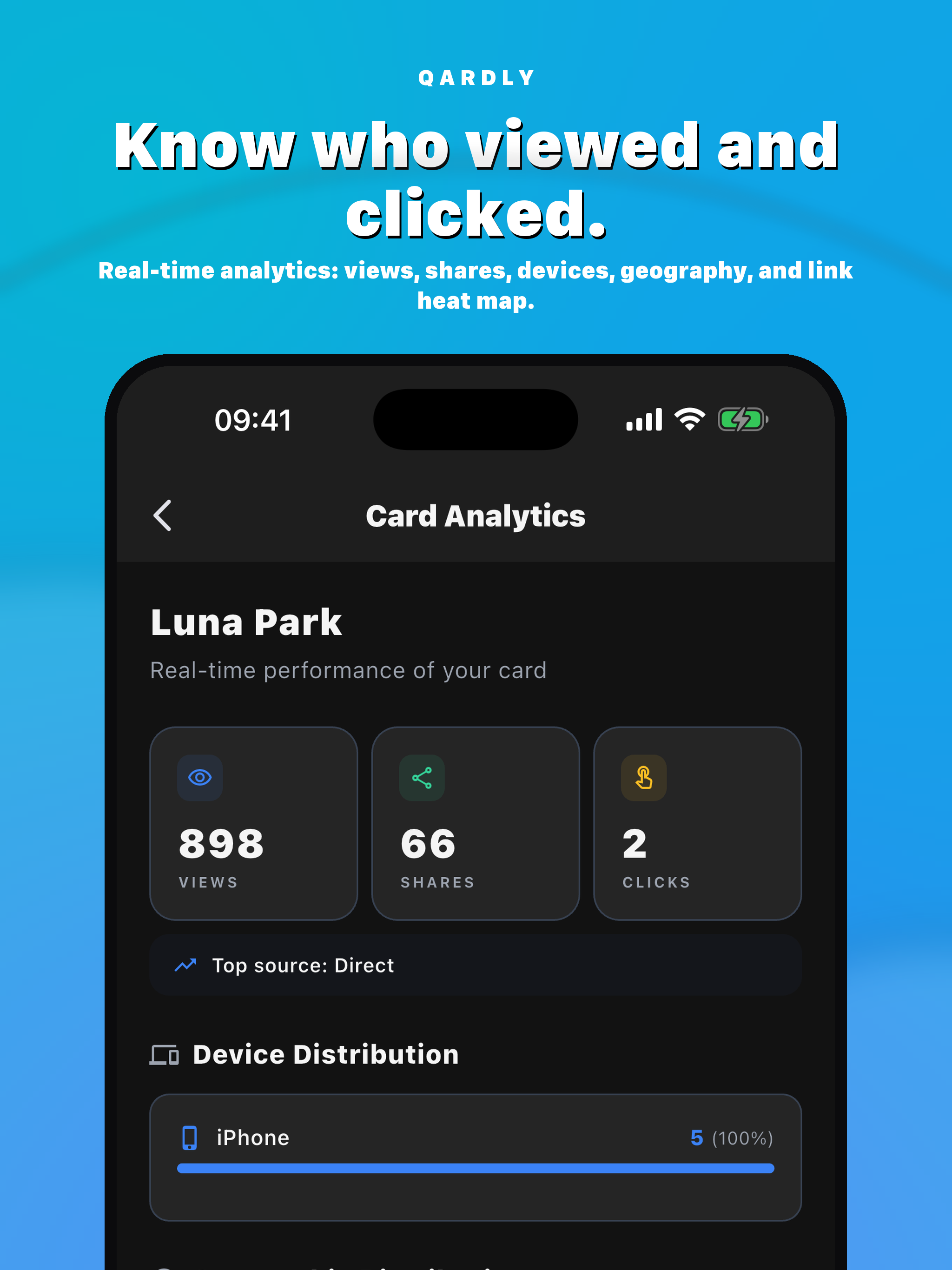 Qardly: Digital Business Card