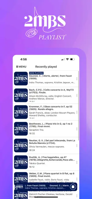 2MBS Fine Music Sydney Radio screenshot 2
