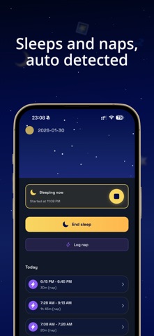 onSleep: Sleep Tracker & Diary Screenshot 4 of 7