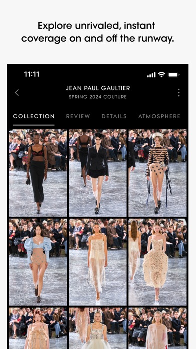 Vogue Runway Fashion Shows Screenshot