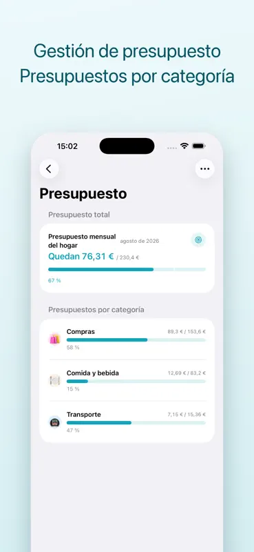 SimpleSpend: Control de gastos screenshot 2 of 8