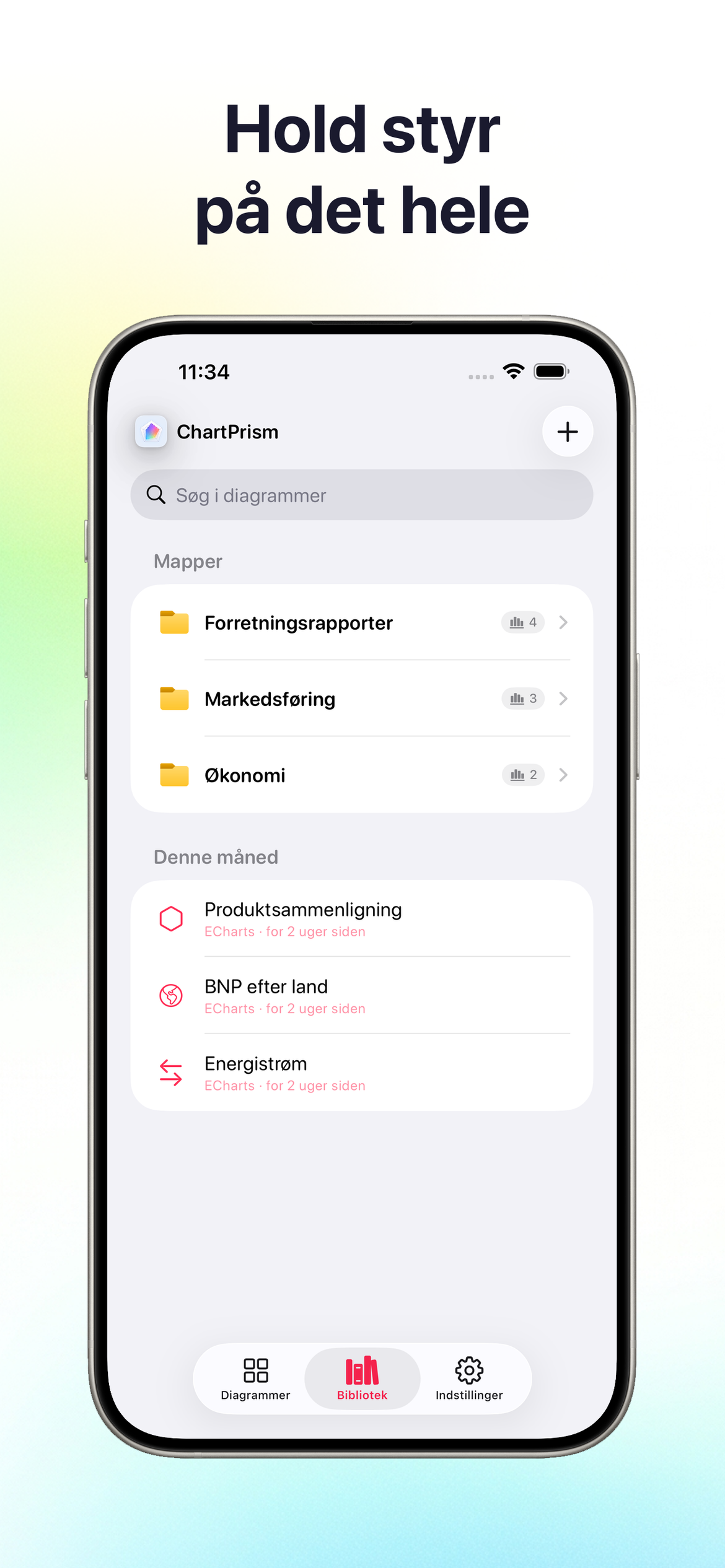 Organiser alt