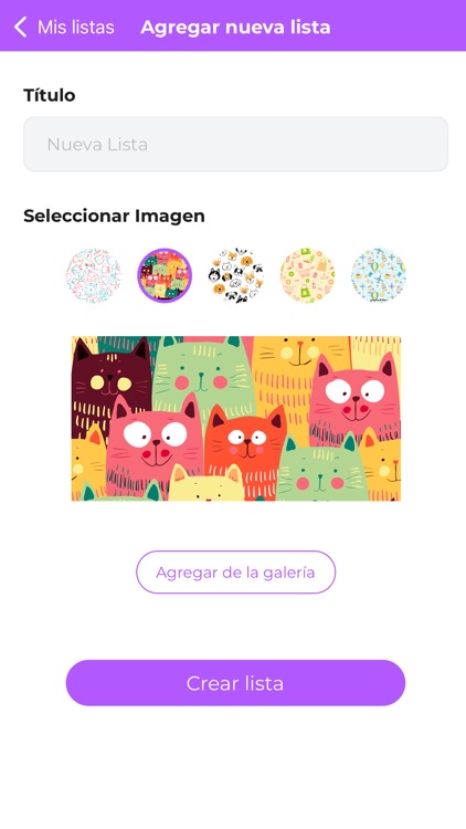 Lizt - Lista de tareas