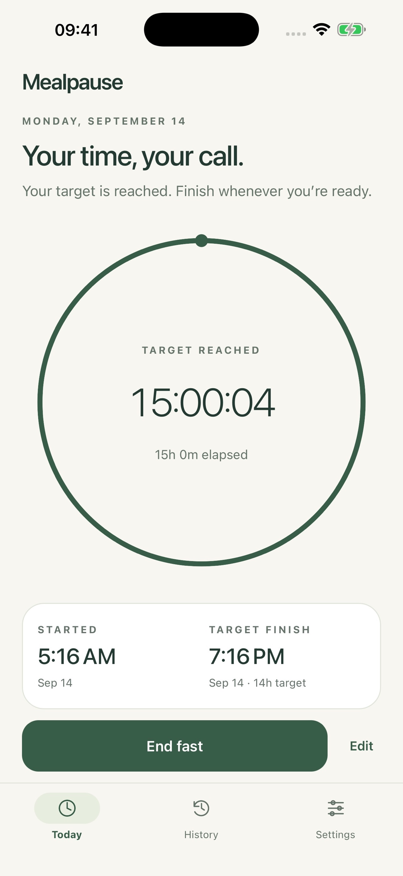 Screenshot 8 of Mealpause: Fasting Timer