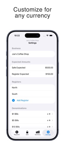 My Register 2.0 iPhone screenshot