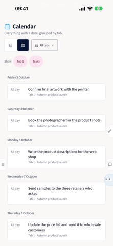 Taskforce Productivity Planner screenshot 4
