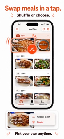 Meal Plan & Recipes - AutoMenu Screenshot 3 of 8