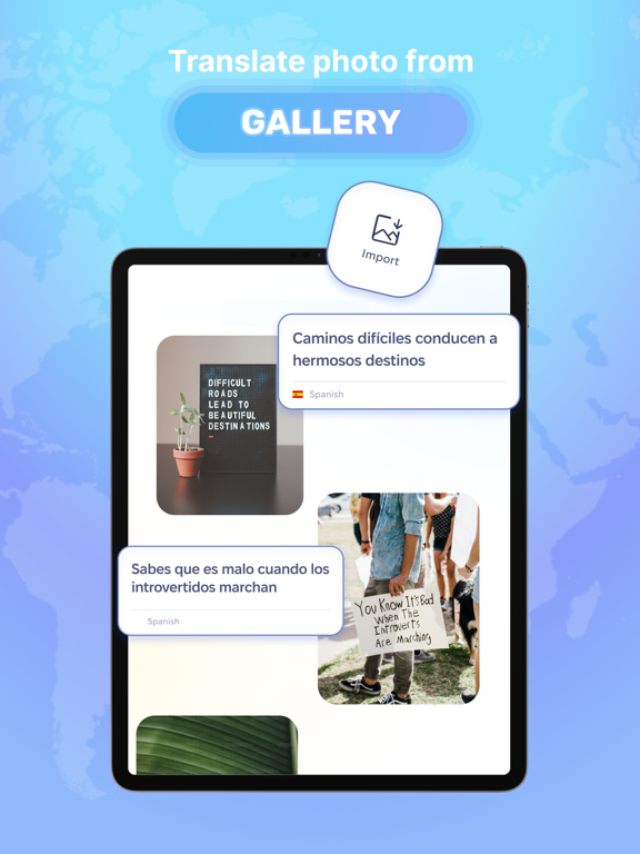 AI Translator Voice & Camera iPad screenshot 5 - Reference app