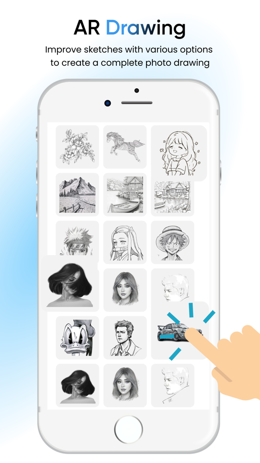 #3. AR Draw Sketch & Paint (iOS) 由: Sagar Bhatt