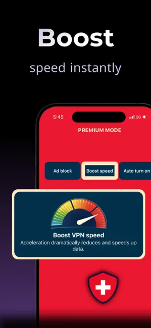 Swiss VPN Free: Fast & Secure iPhone screenshot 6