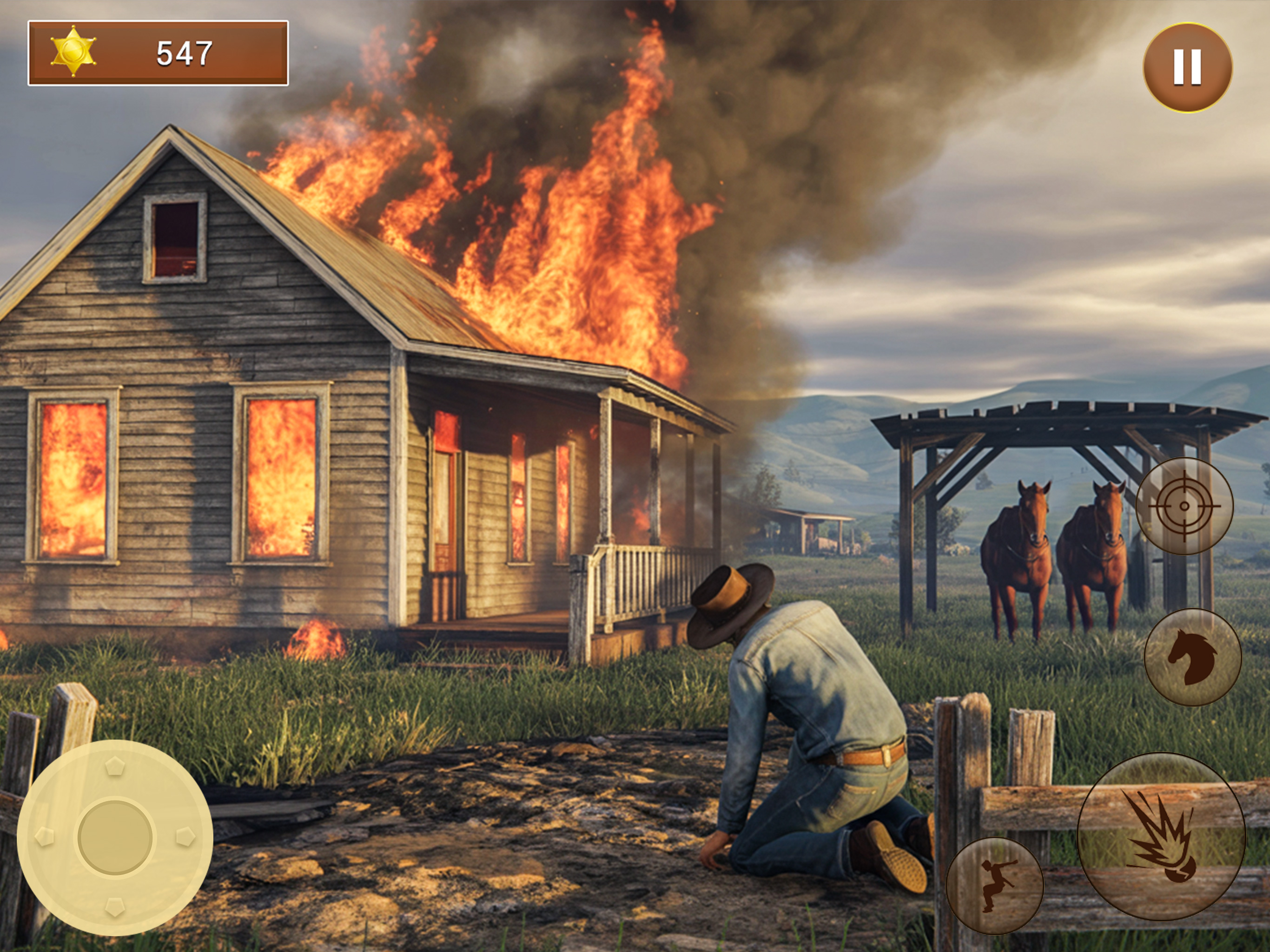 Cowboy Revenge-Wild Horse Guns