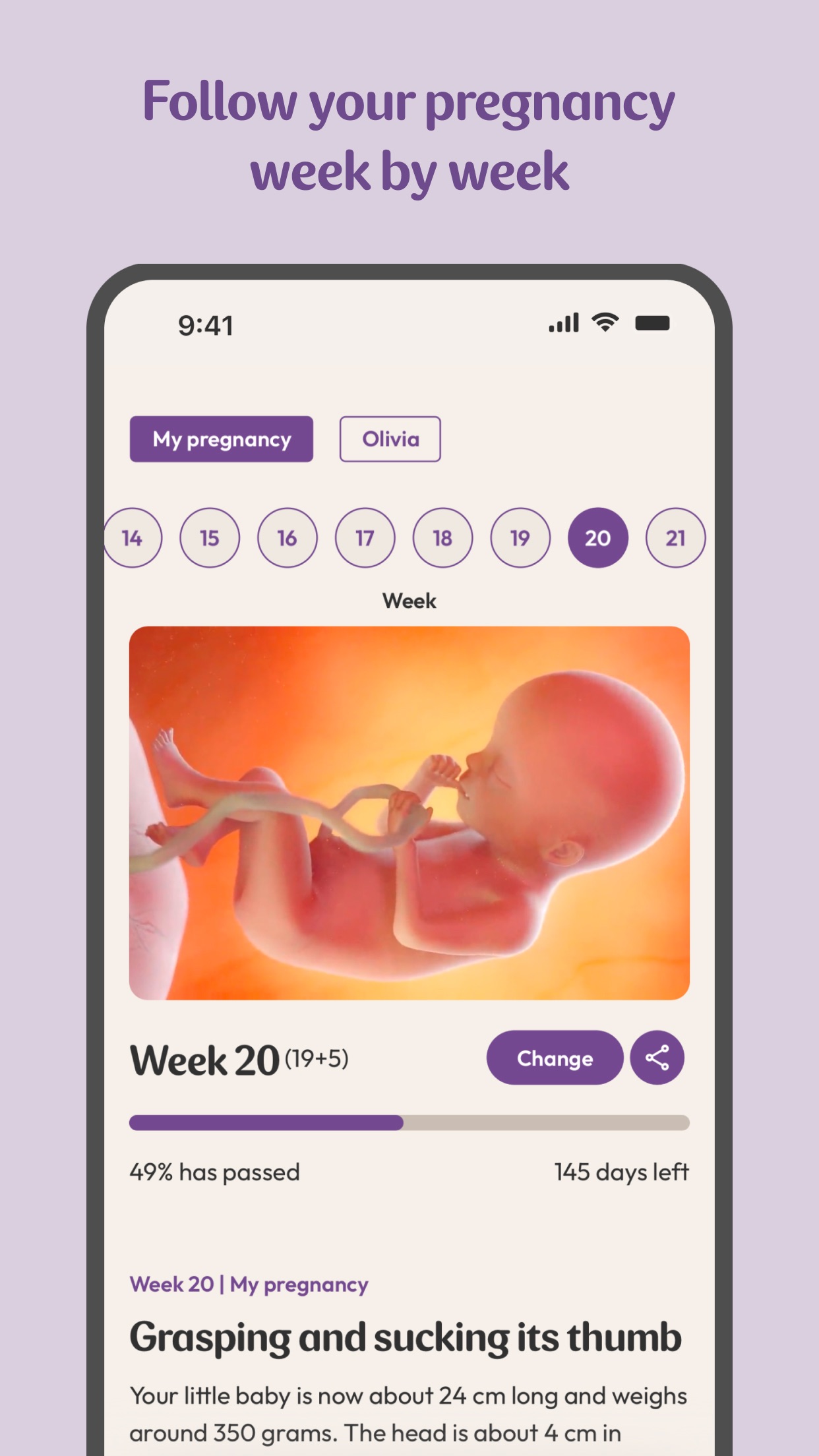Screenshot 1 of Libero Club – Pregnancy & Baby