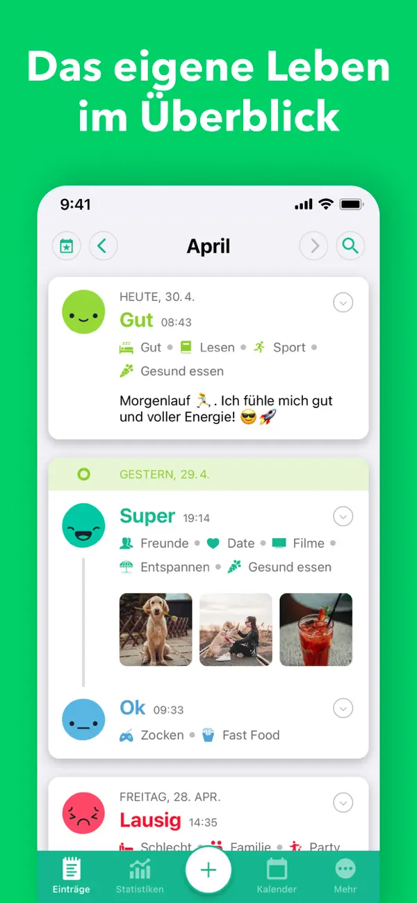 Daylio Tagebuch & Gewohnheiten Screenshot 4