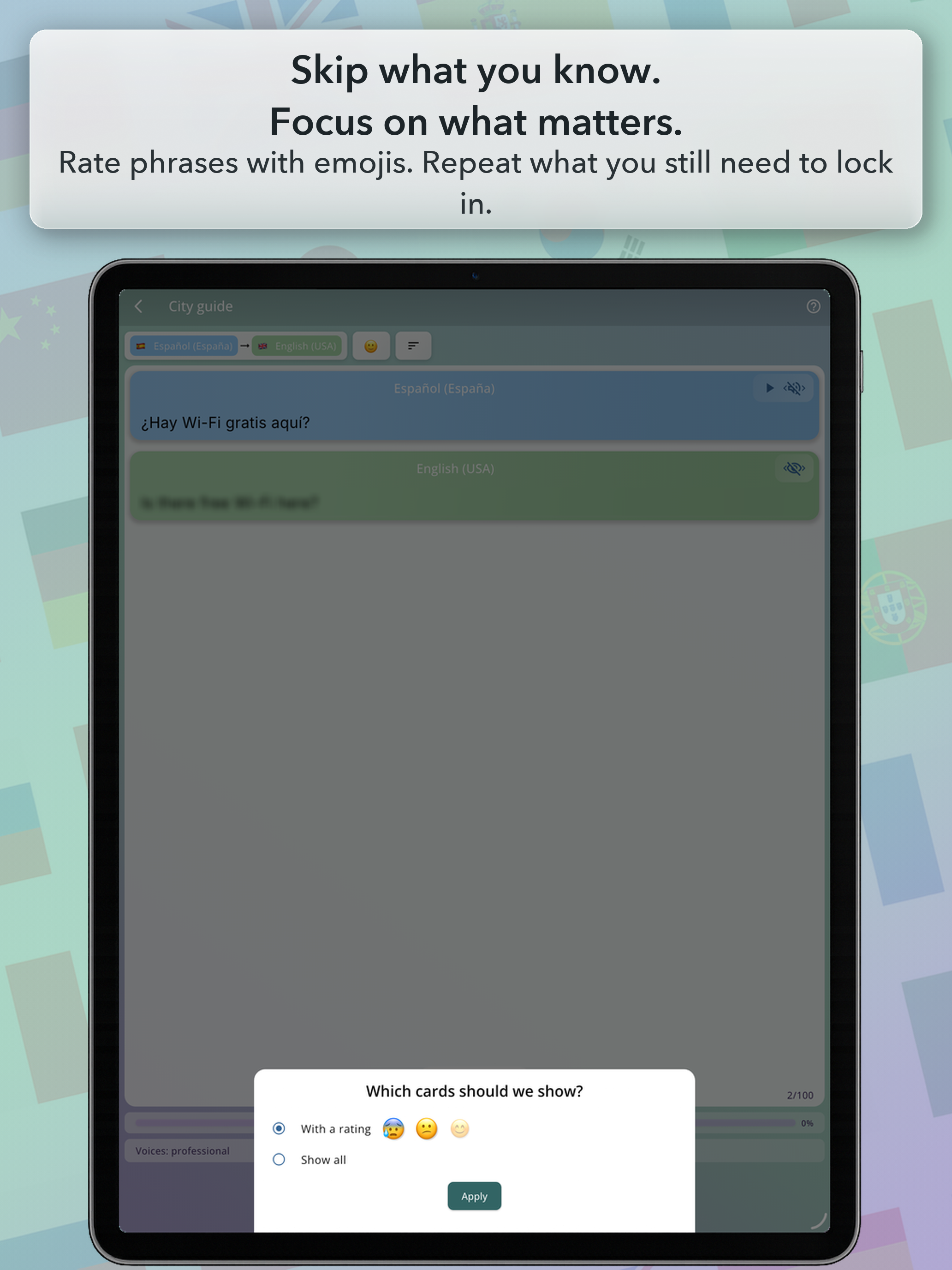 Language Audio Trainer screenshot 12