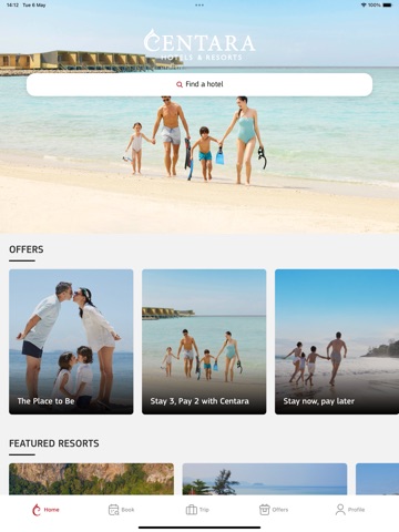 Centara Hotels and Resorts iPad screenshot 4