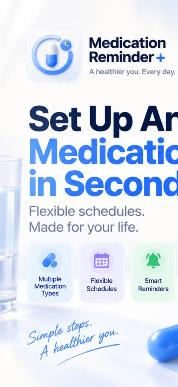 Medication Reminder+ screenshot