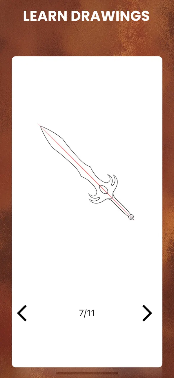 Screenshot #3 pour How to draw Weapons by Steps