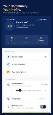 Locafrica screenshot
