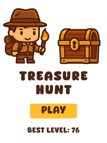 Treasure Hunt Memory Maze Game iPad screenshot