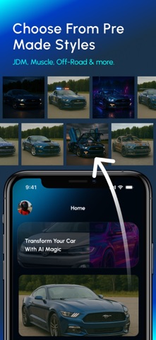 Modly: AI Car Design & Tuning screenshot