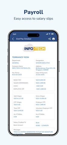 INFOTECH HRMS Screenshot 7 of 8