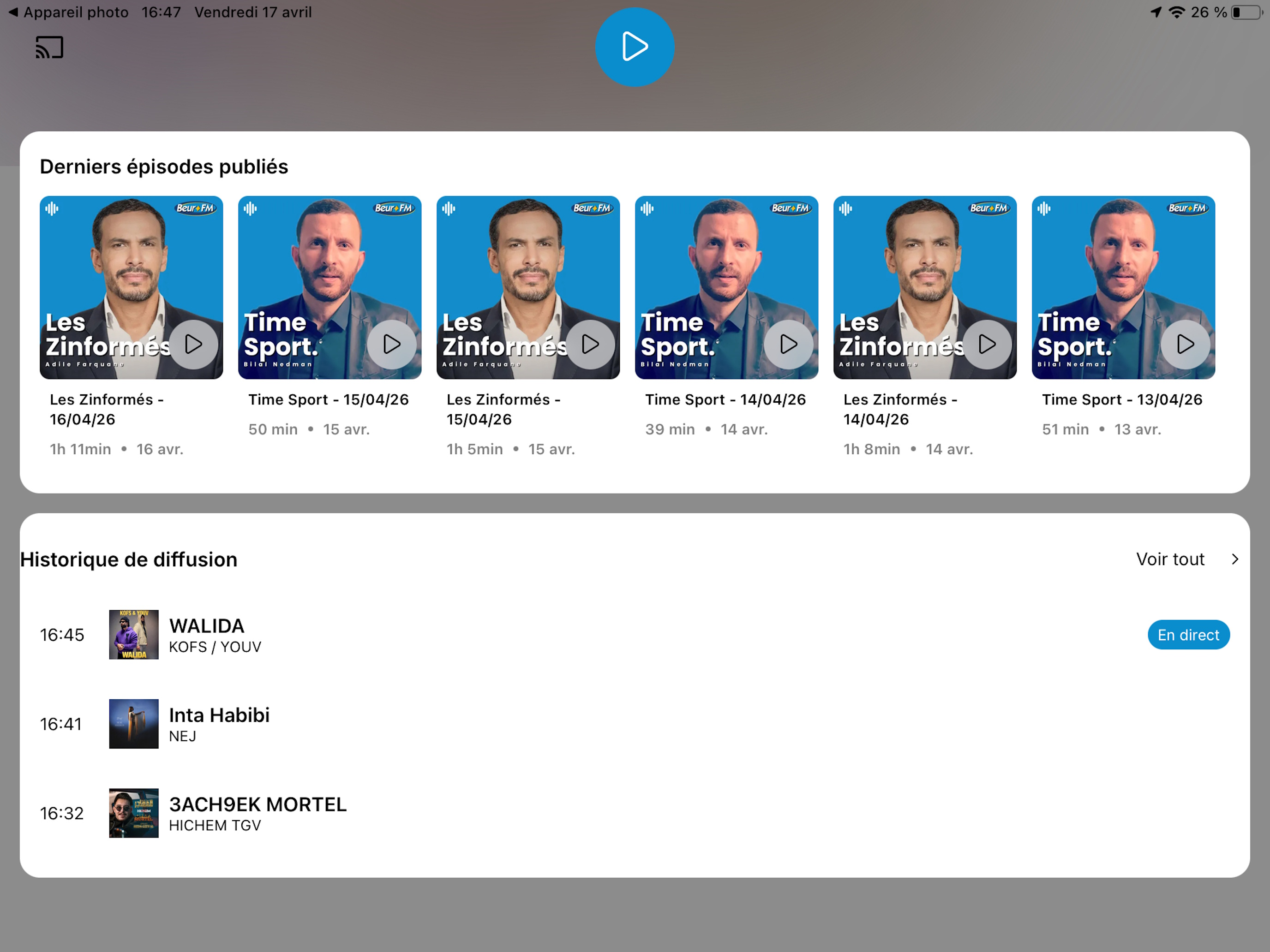 Beur FM screenshot 7