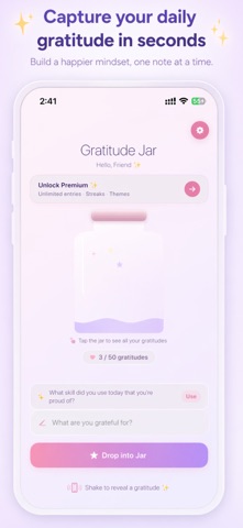 Gratitudes Jar Screenshot 1 of 3