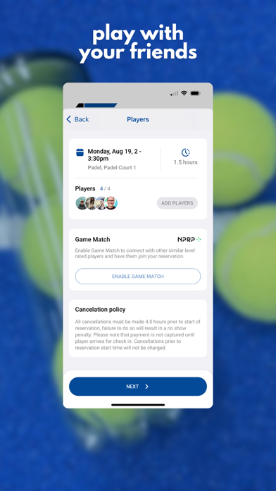 Padel FVR Screenshot