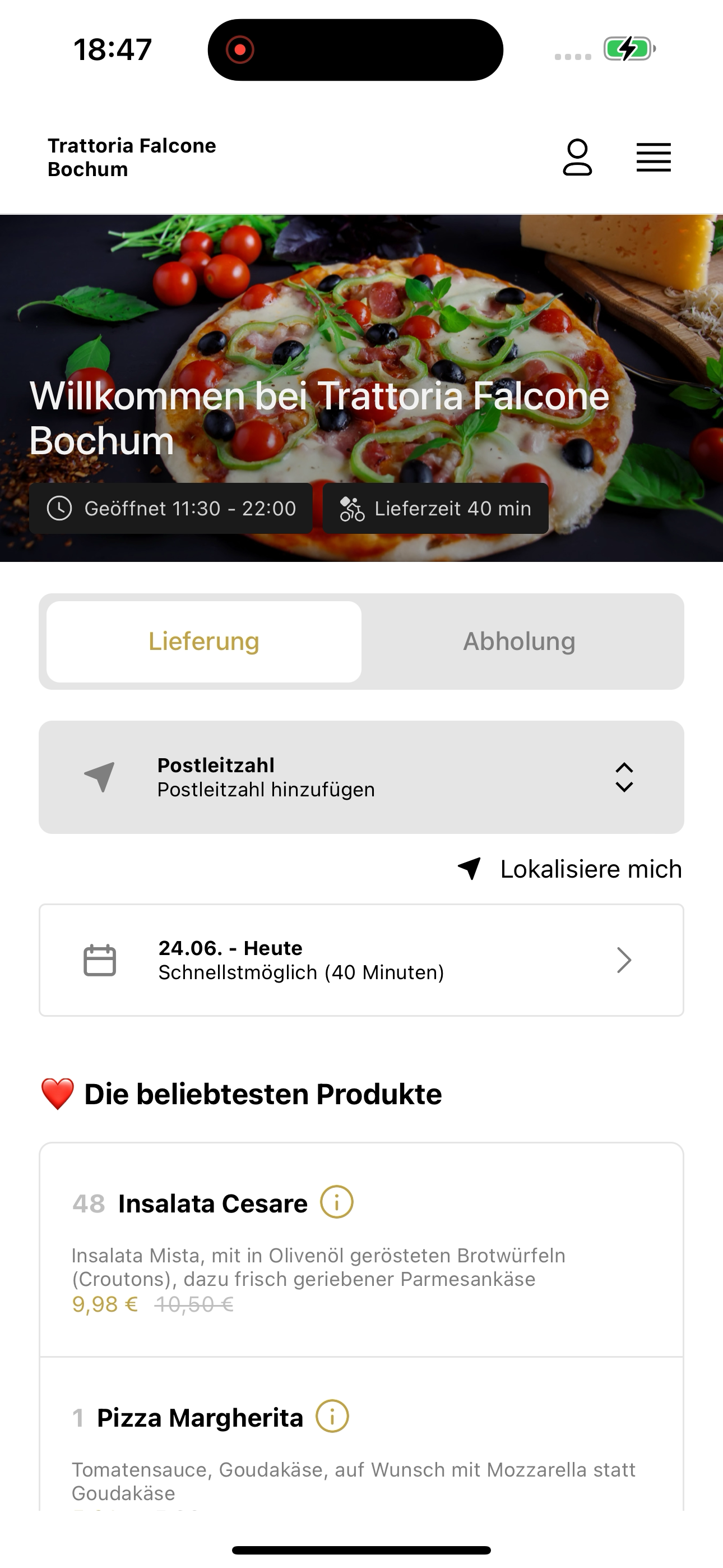 Trattoria Falcone Bochum