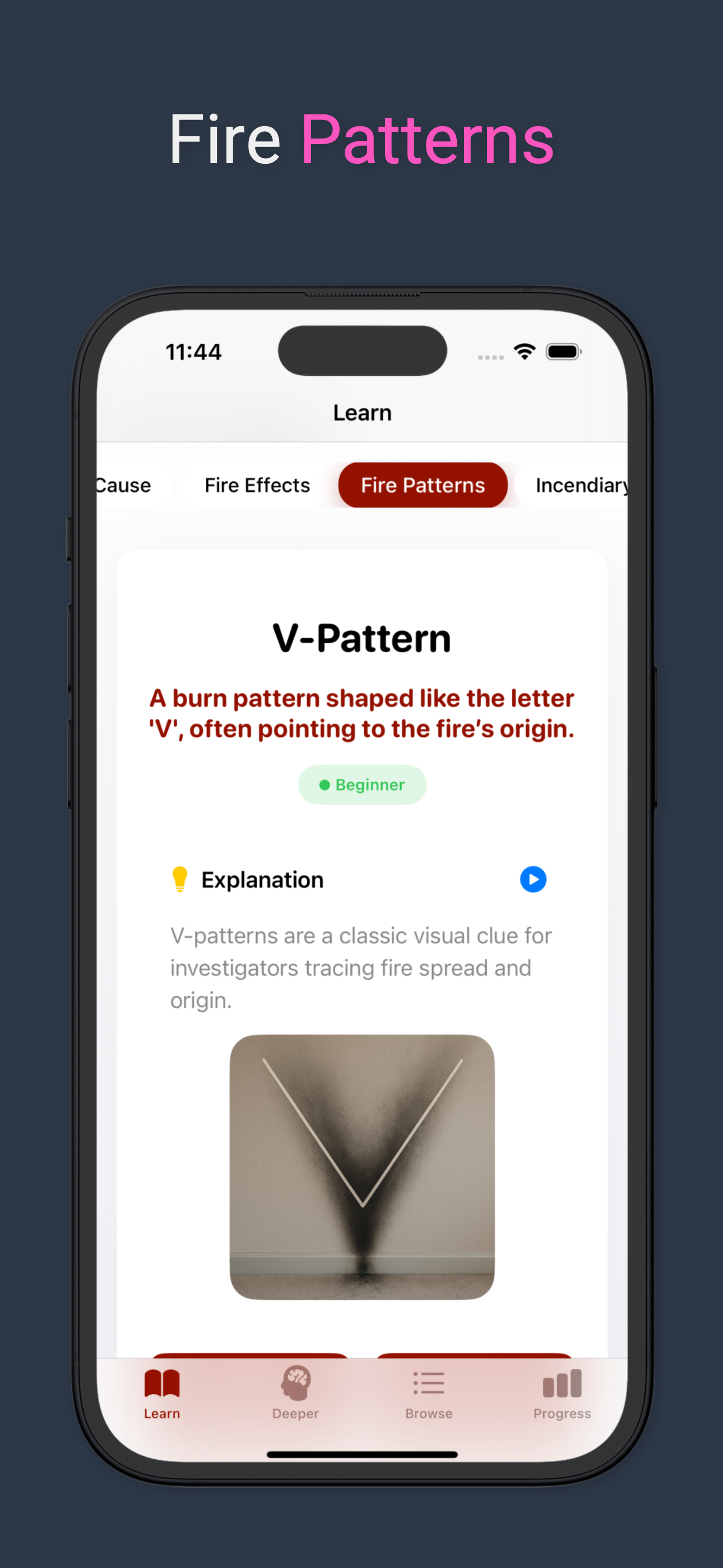 Fire Investigation Prep App