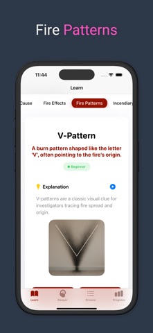 Fire Investigation Prep App screenshot