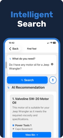 Workshop AI: Tool Inventory Screenshot 4 of 6