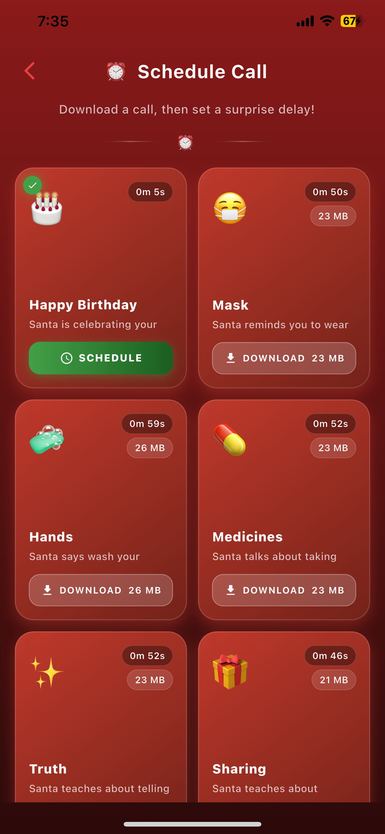 Custom Video Call Santa screenshot 4
