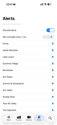 Powder Alert: Snow Report screenshot 5