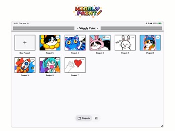 WigglyPaint : Draw Cute Pixel screenshot 8