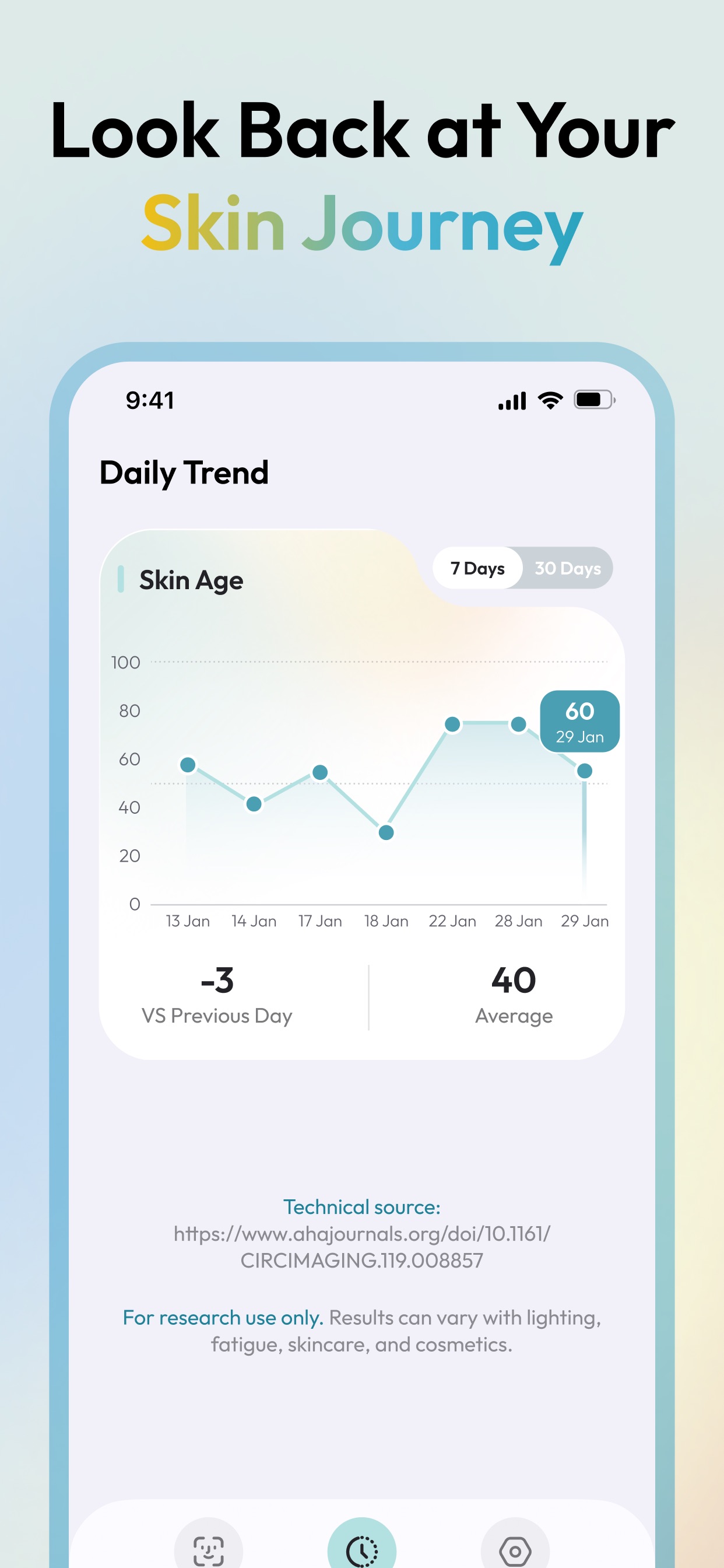 Screenshot 3 of Skin Age: AuraLens