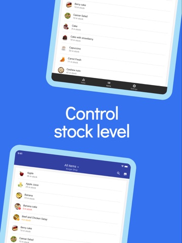 Loyverse Dashboard for POS iPad screenshot