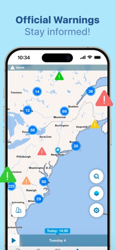 Weather Radar - Meteored News screenshot 10
