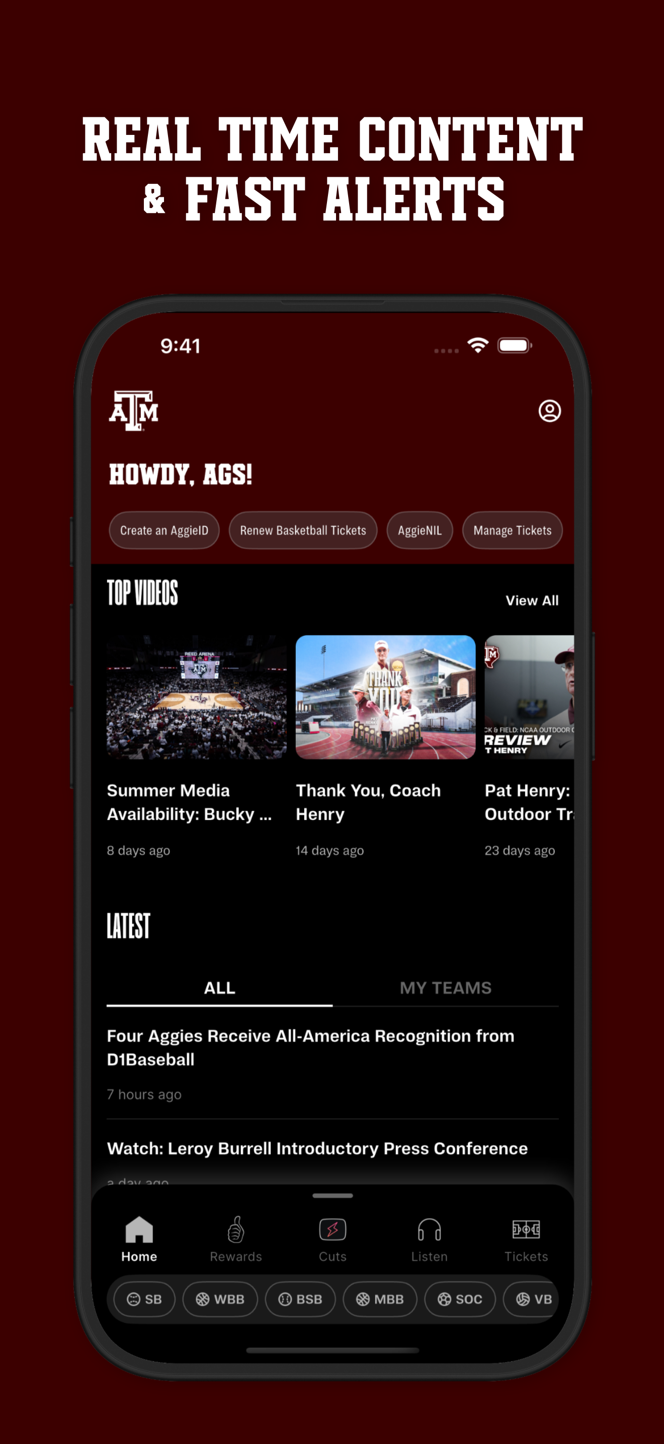 12th Man Mobile screenshot 3