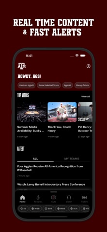 12th Man Mobile iPhone screenshot 3