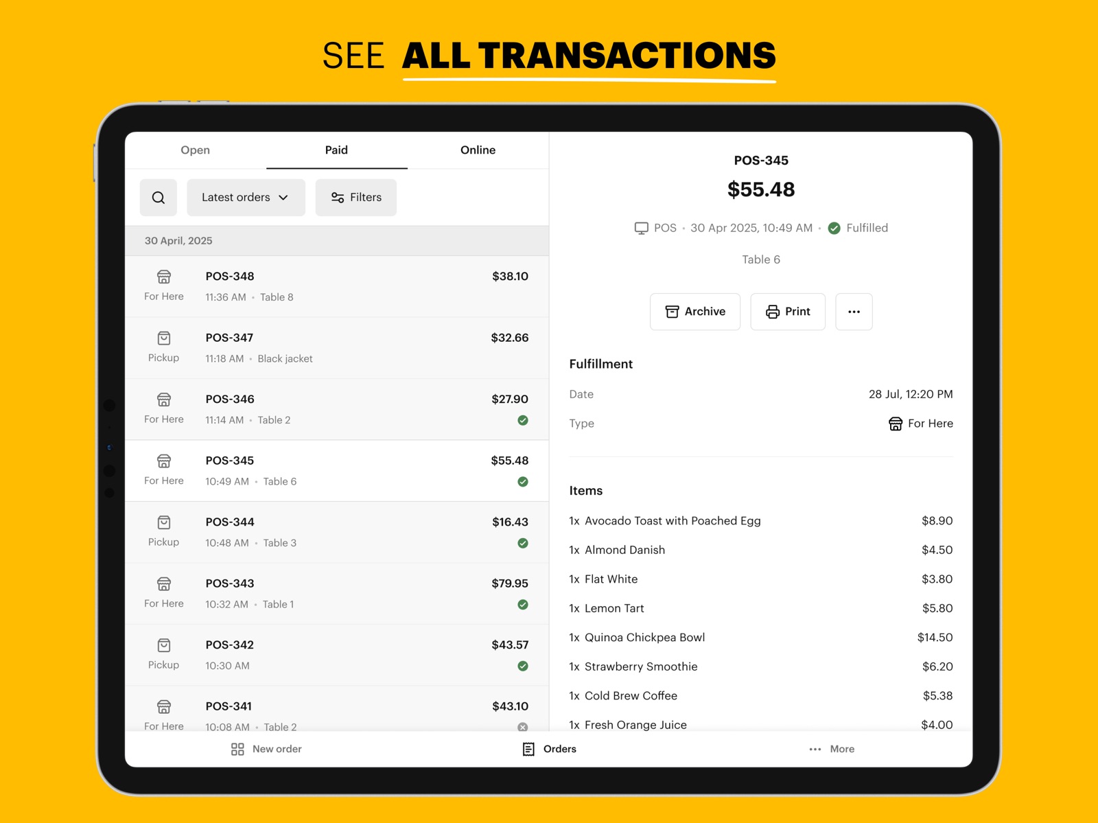 Cococart Point of Sale (POS) ipad screenshot 3