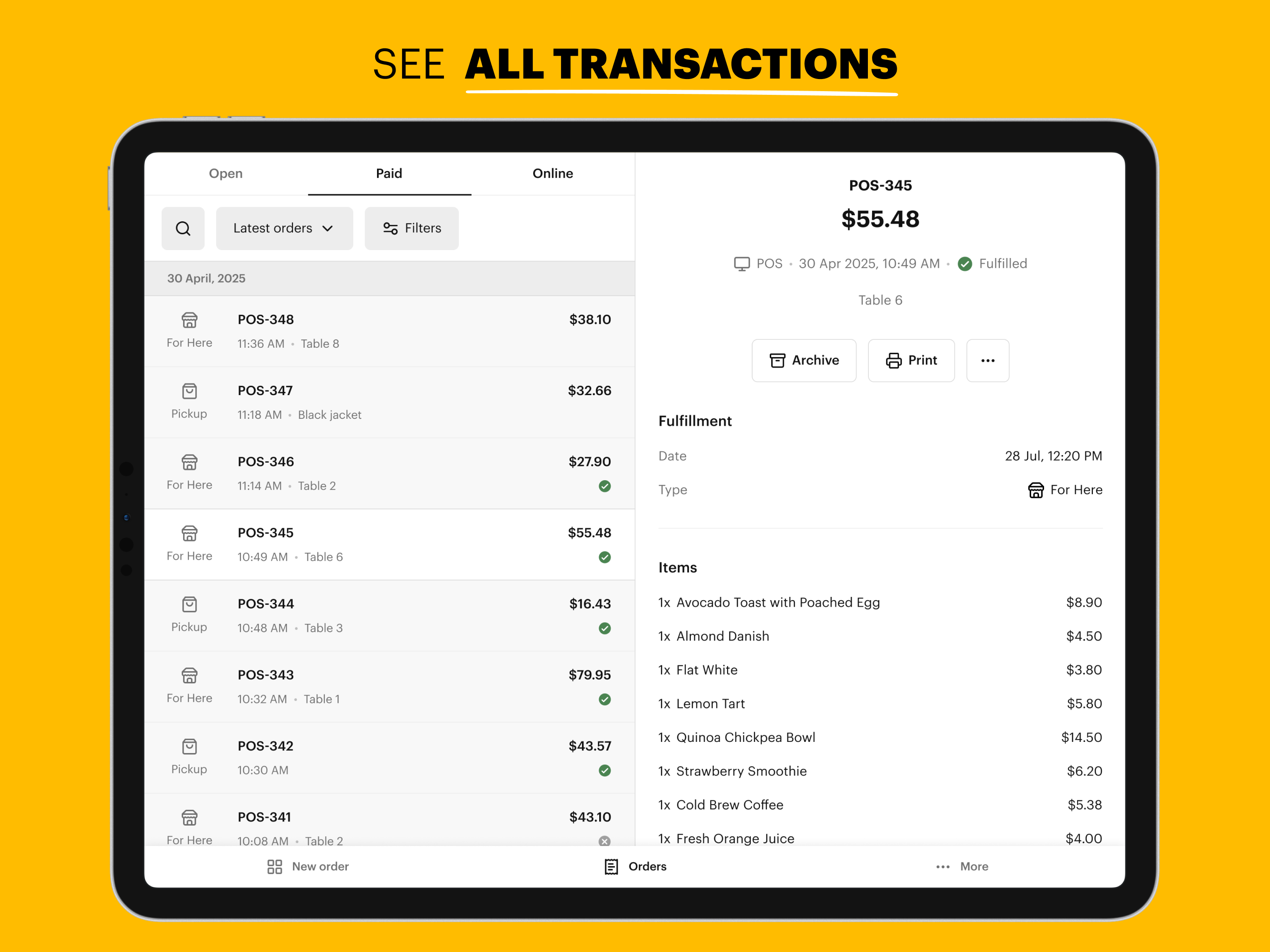Cococart Point of Sale (POS)