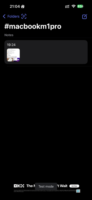 NoteX – Notes, Scan & Markdown Screenshot 1 of 6