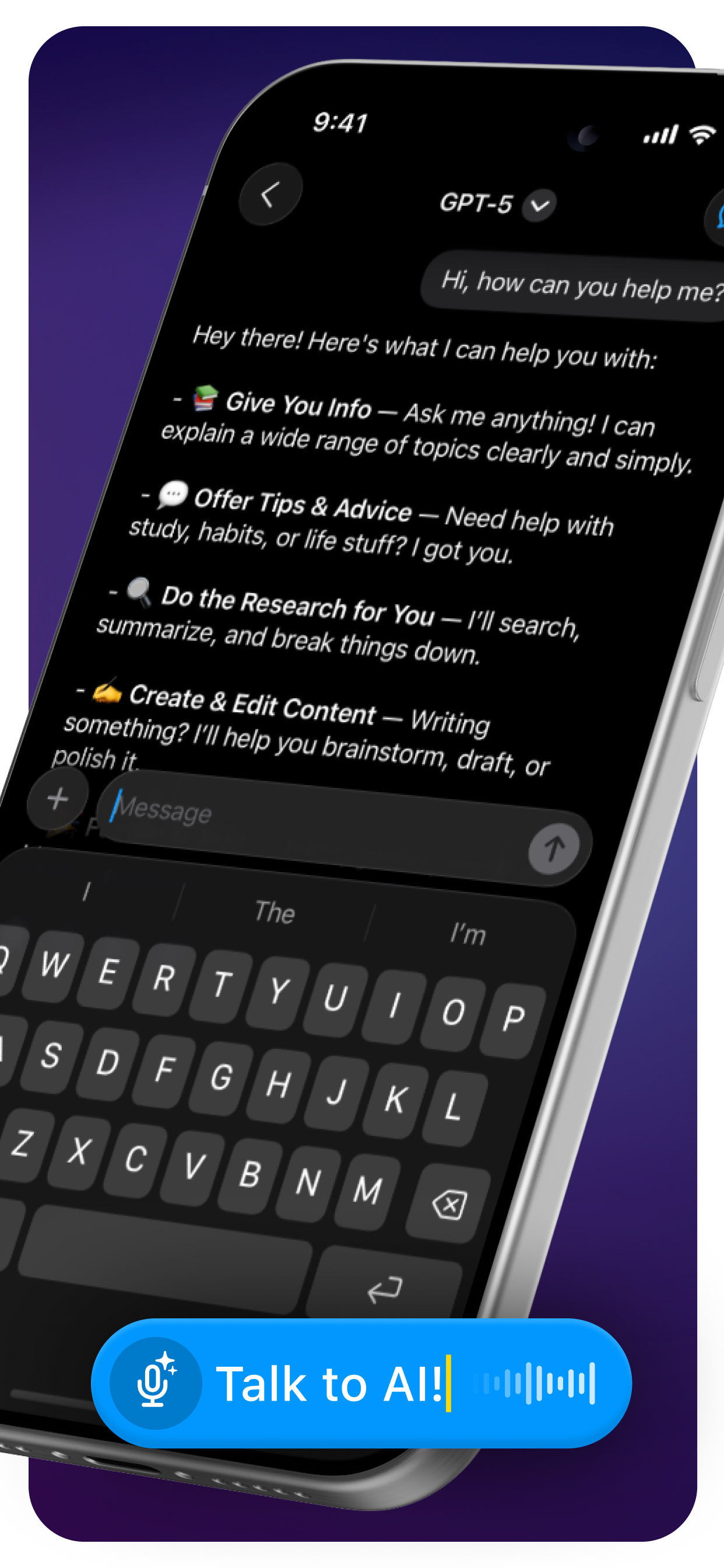 Fello AI: Chat Bot Assistant screenshot 2