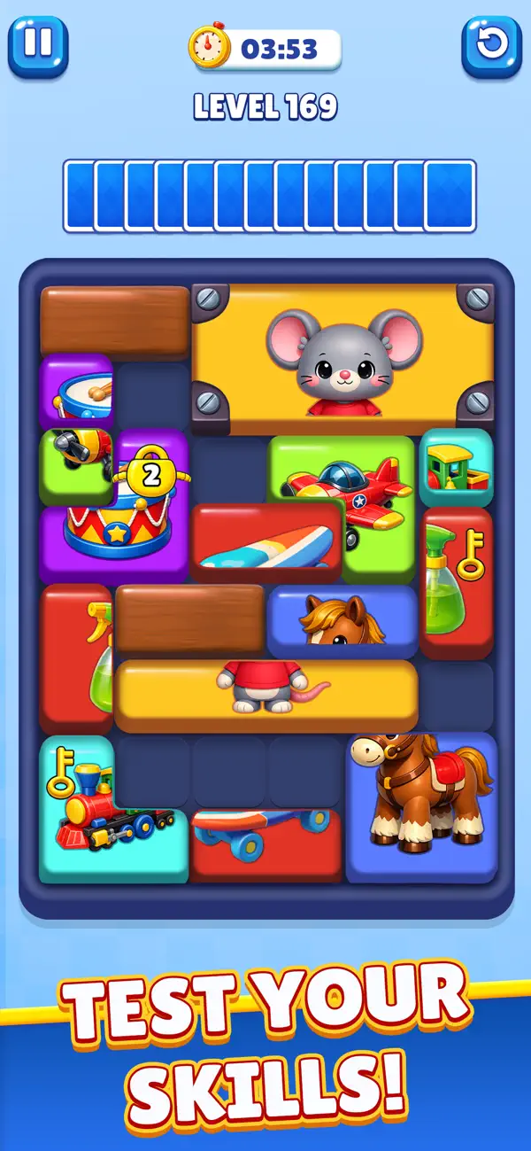Screenshot #2 pour Jelly Block Match: Picture Jam