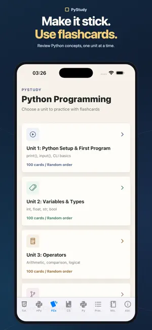 PyStudy screenshot 2