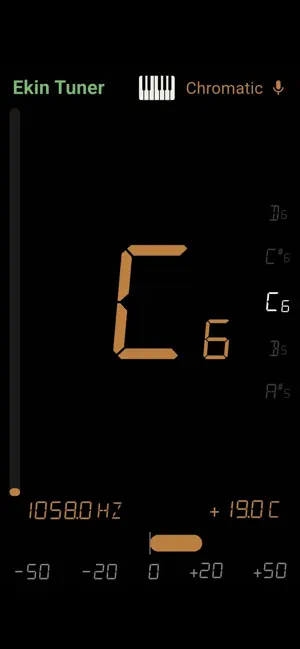Ekin Tuner: Chromatic Tuner screenshot 4