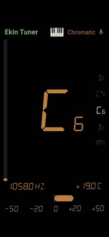 Ekin Tuner: Chromatic Tuner screenshot 4