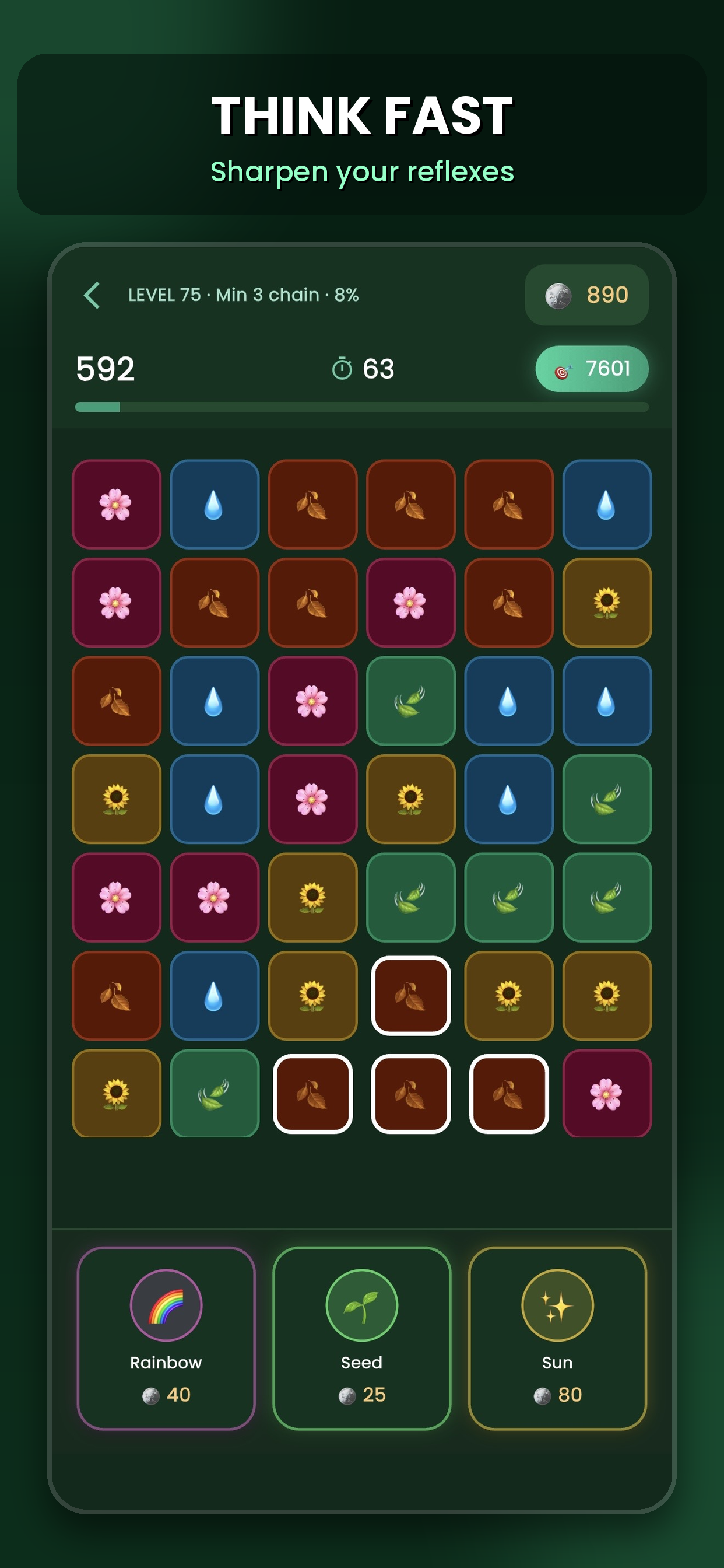 Flora Chain: Collect & Compete screenshot 3
